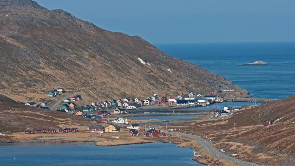 Hotel Hytte Camp Nordkapp - Blue Skarsvåg Exterior foto