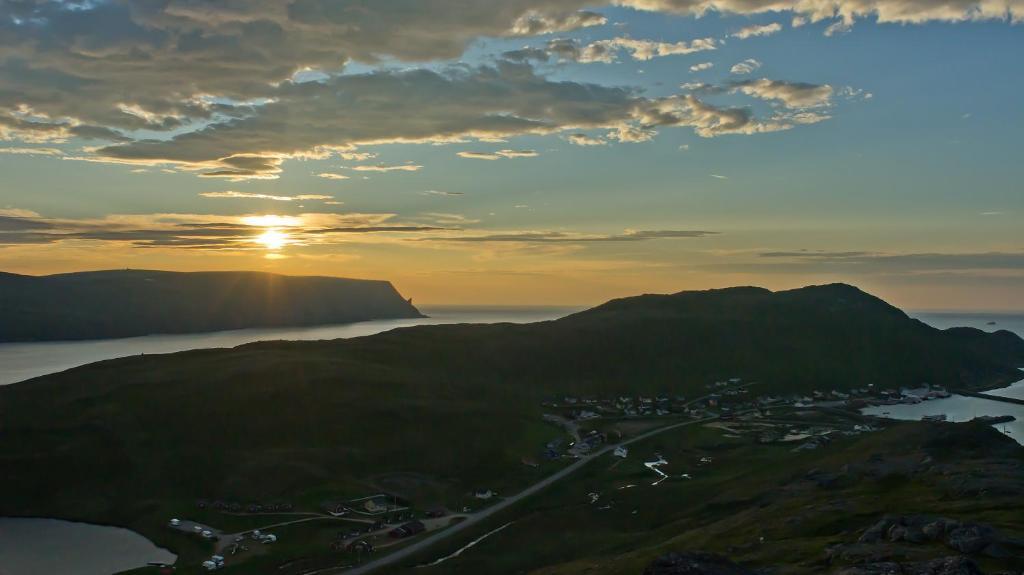 Hotel Hytte Camp Nordkapp - Blue Skarsvåg Exterior foto