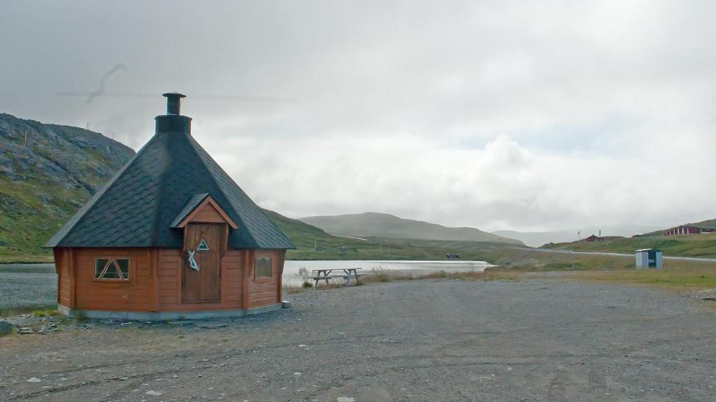 Hotel Hytte Camp Nordkapp - Blue Skarsvåg Exterior foto